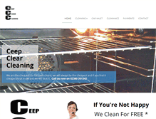 Tablet Screenshot of ceepclearcleaning.co.uk